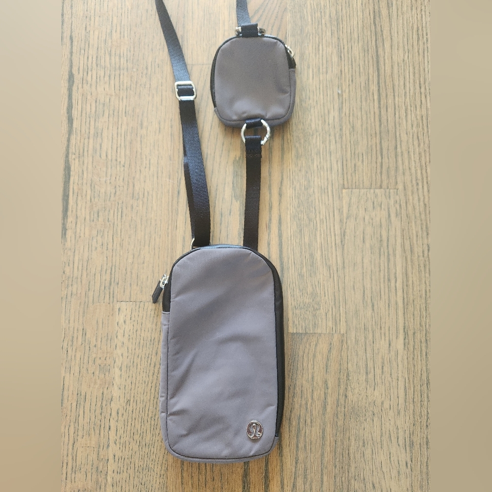 Lululemon Modular Athletic Belt Crossbody Bag And Earbud Bag